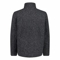 Uomo CMP Maglioni E Felpe^Giacca da uomo rivestita in pile mélange in poliestere riciclato