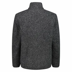 Uomo CMP Maglioni E Felpe^Giacca da uomo rivestita in pile mélange in poliestere riciclato