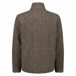 Uomo CMP Maglioni E Felpe^Giacca da uomo rivestita in pile mélange in poliestere riciclato