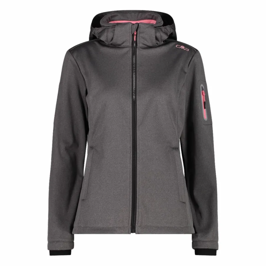 Donna CMP Giacche Trekking|Giacche Softshell^Giacca donna in Softshell Melangiato