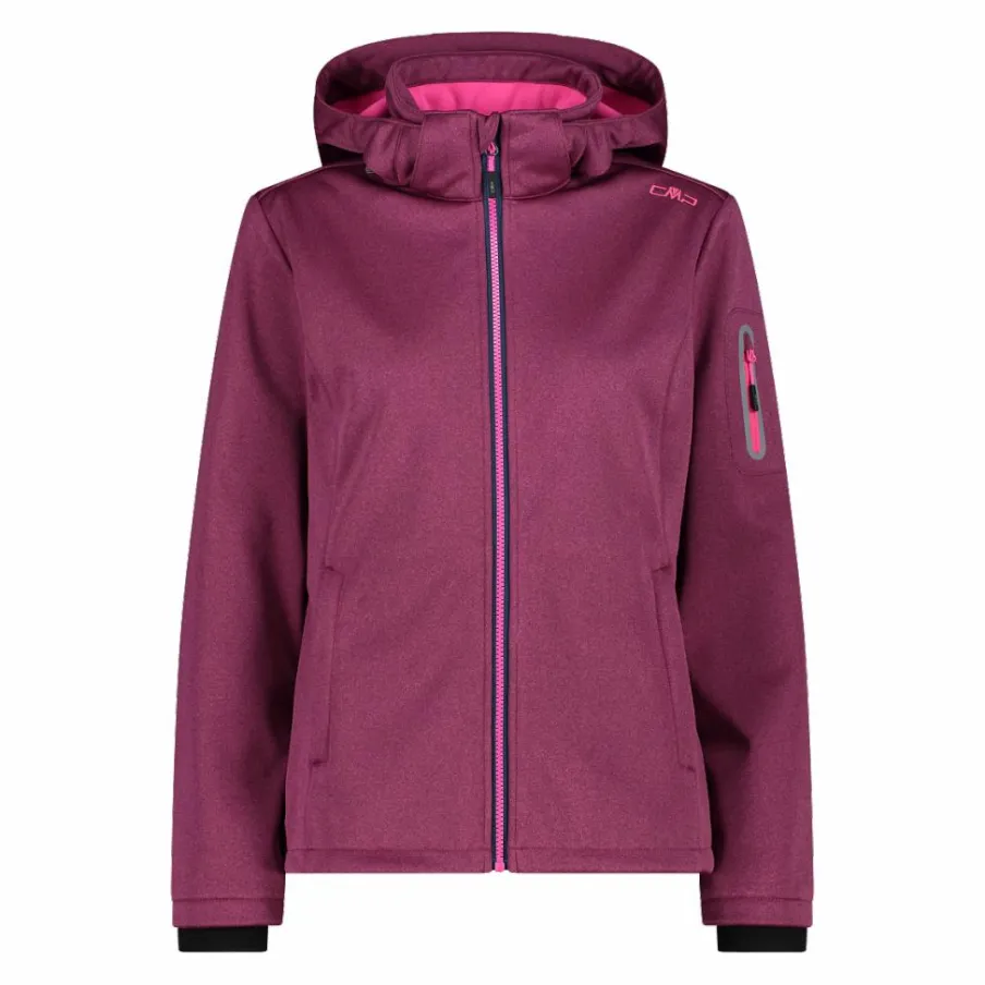 Donna CMP Giacche Trekking|Giacche Softshell^Giacca donna in Softshell Melangiato