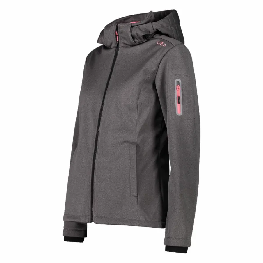 Donna CMP Giacche Trekking|Giacche Softshell^Giacca donna in Softshell Melangiato