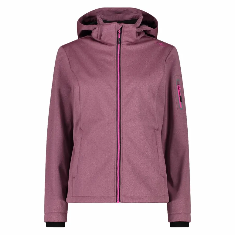 Donna CMP Giacche Trekking|Giacche Softshell^Giacca donna in Softshell Melangiato