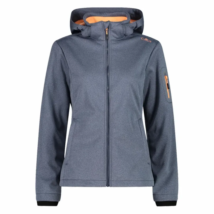 Donna CMP Giacche Trekking|Giacche Softshell^Giacca donna in Softshell Melangiato