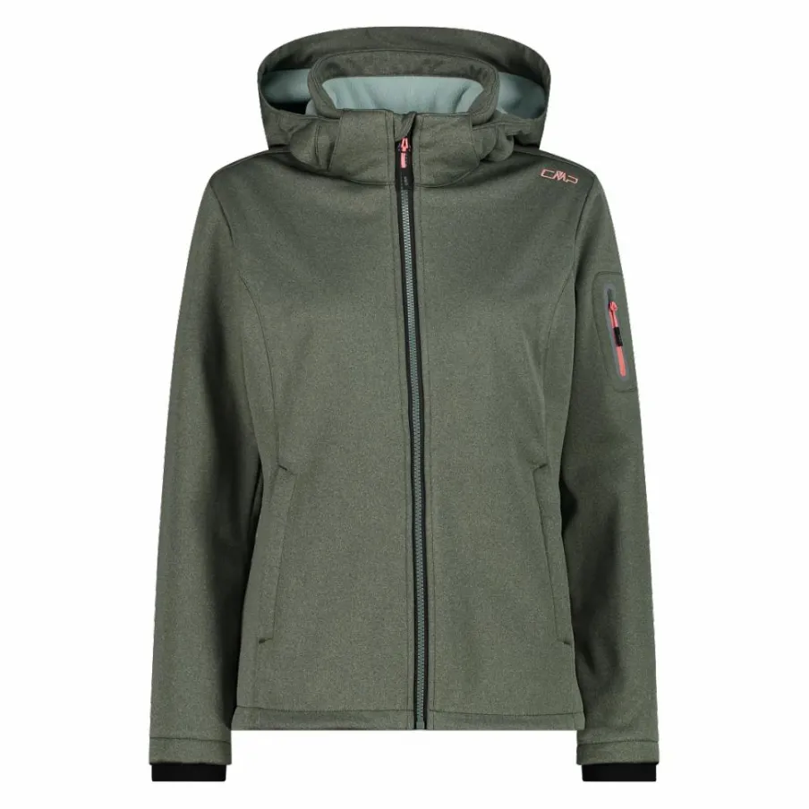 Donna CMP Giacche Trekking|Giacche Softshell^Giacca donna in Softshell Melangiato