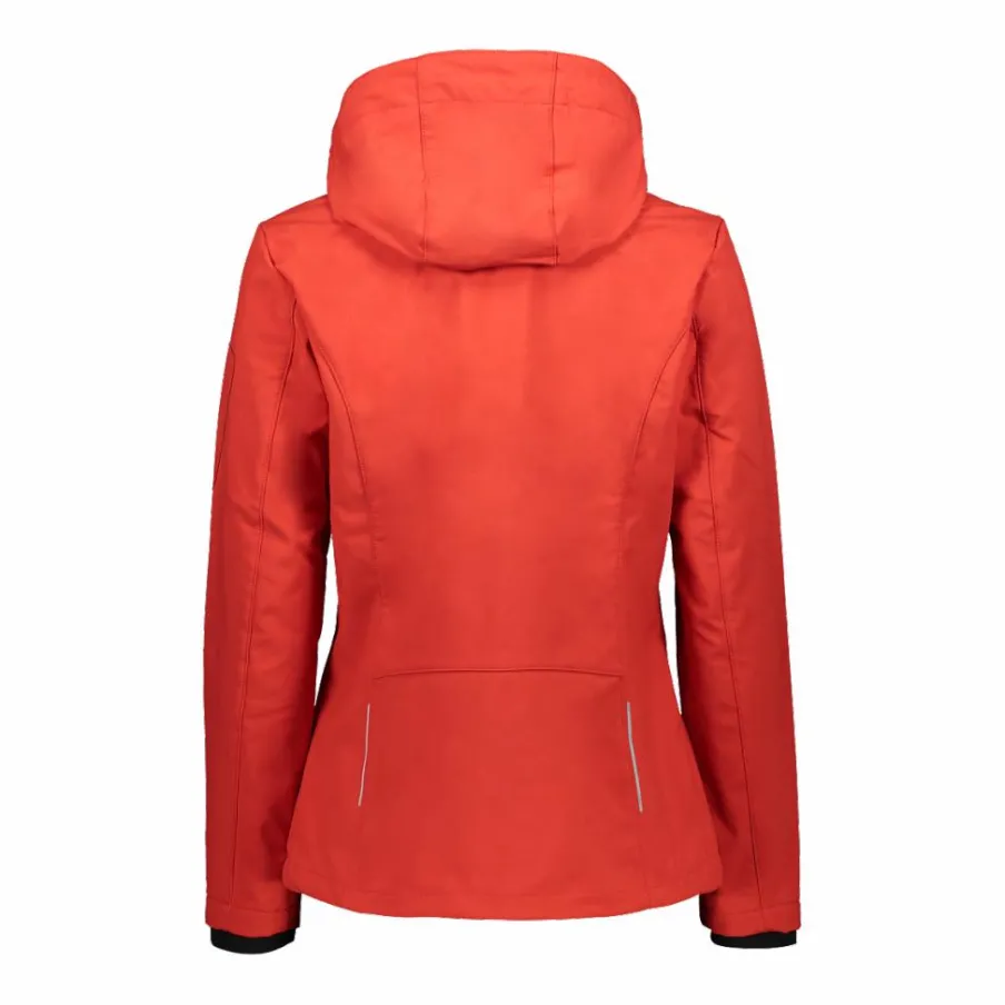 Donna CMP Giacche Trekking|Giacche Softshell^Giacca donna in Softshell con cappuccio staccabile