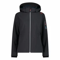 Donna CMP Giacche Trekking|Giacche Softshell^Giacca donna in Softshell con cappuccio staccabile