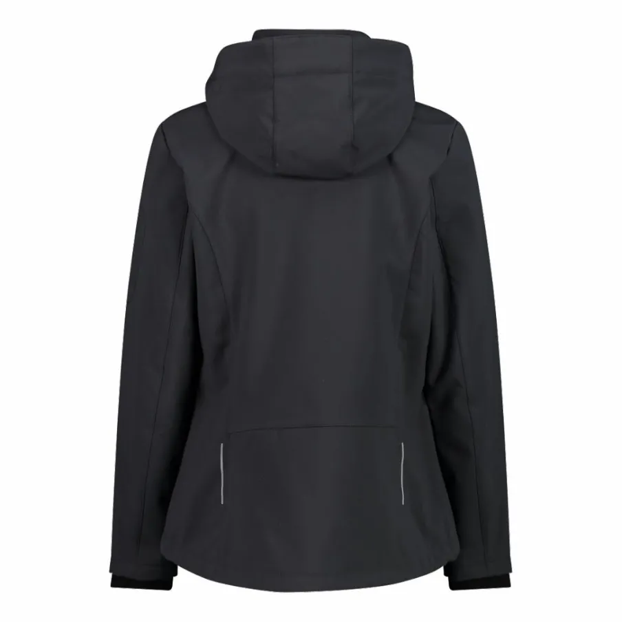 Donna CMP Giacche Trekking|Giacche Softshell^Giacca donna in Softshell con cappuccio staccabile