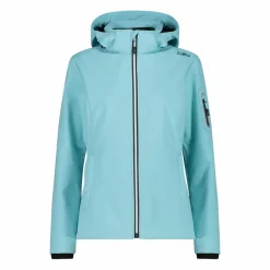 Donna CMP Giacche Trekking|Giacche Softshell^Giacca donna in Softshell con cappuccio staccabile