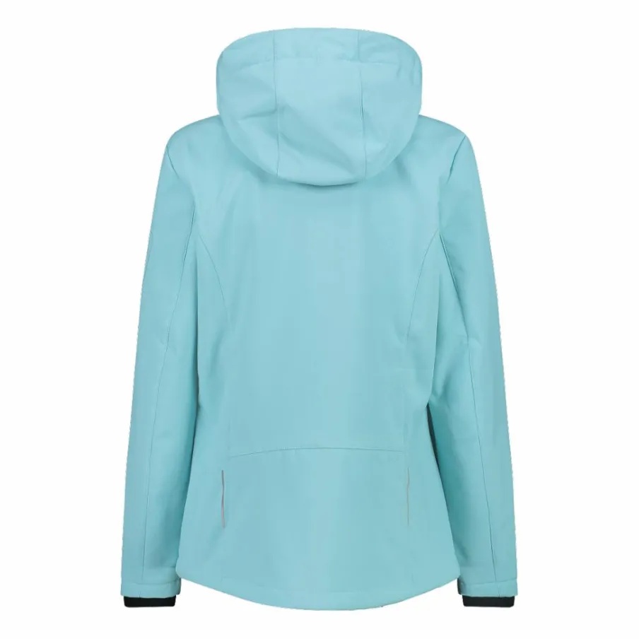 Donna CMP Giacche Trekking|Giacche Softshell^Giacca donna in Softshell con cappuccio staccabile