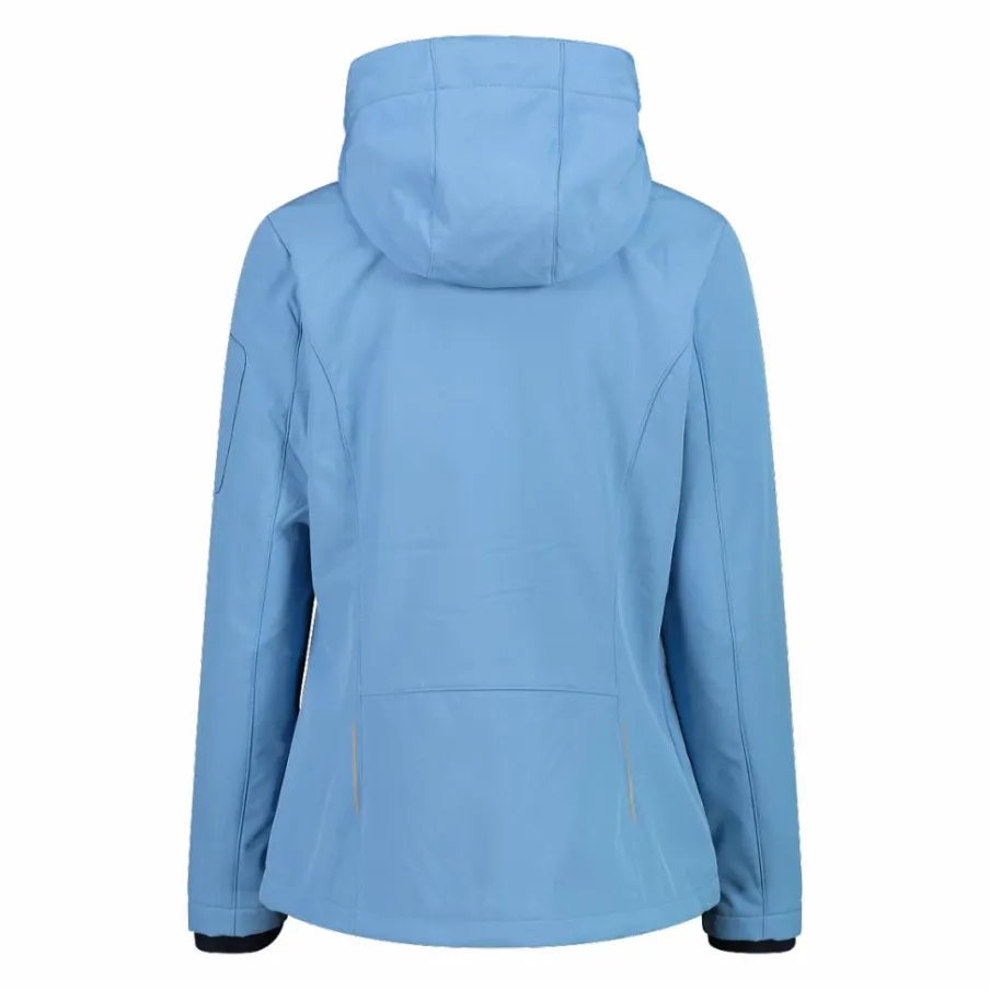 Donna CMP Giacche Trekking|Giacche Softshell^Giacca donna in Softshell con cappuccio staccabile