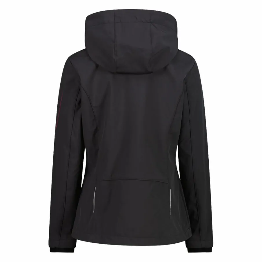 Donna CMP Giacche Trekking|Giacche Softshell^Giacca donna in Softshell con cappuccio staccabile