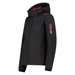 Donna CMP Giacche Trekking|Giacche Softshell^Giacca donna in Softshell con cappuccio staccabile
