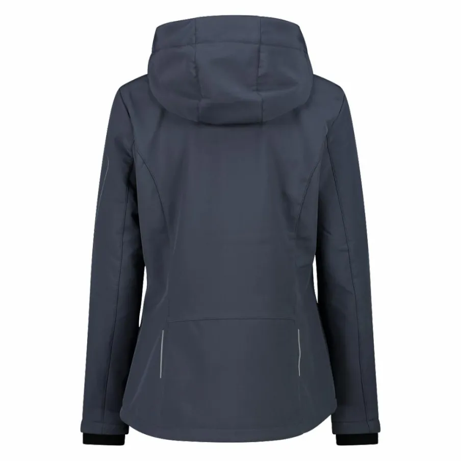 Donna CMP Giacche Trekking|Giacche Softshell^Giacca donna in Softshell con cappuccio staccabile