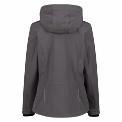 Donna CMP Giacche Trekking|Giacche Softshell^Giacca donna in Softshell con cappuccio staccabile