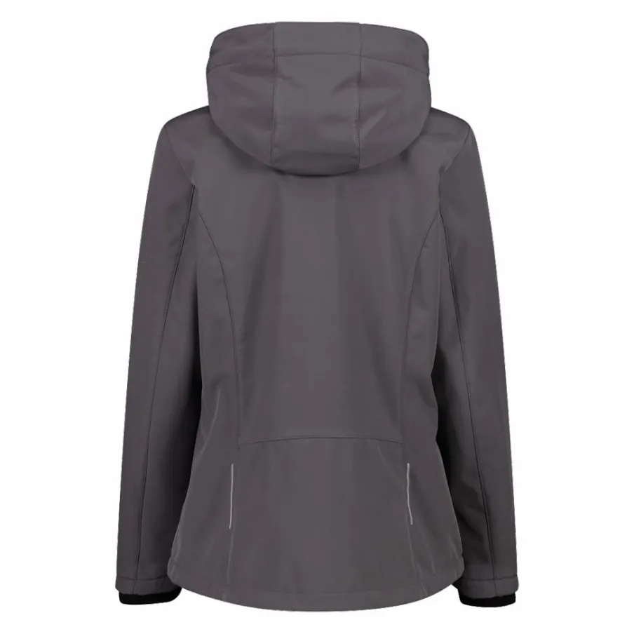 Donna CMP Giacche Trekking|Giacche Softshell^Giacca donna in Softshell con cappuccio staccabile