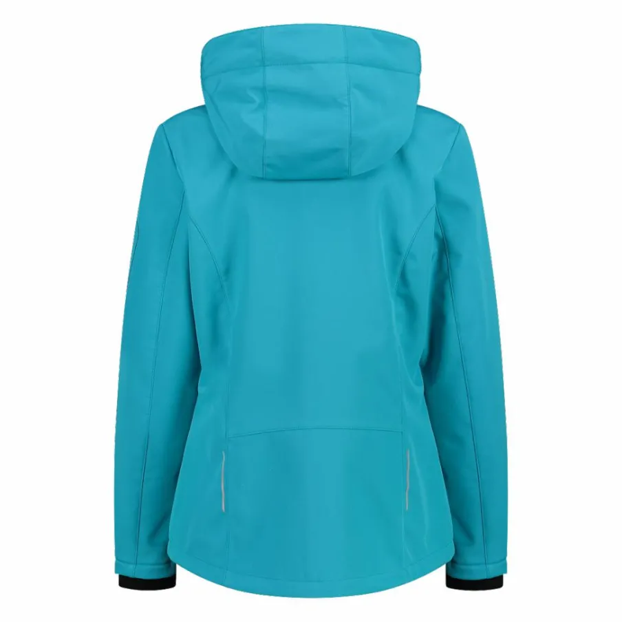 Donna CMP Giacche Trekking|Giacche Softshell^Giacca donna in Softshell con cappuccio staccabile