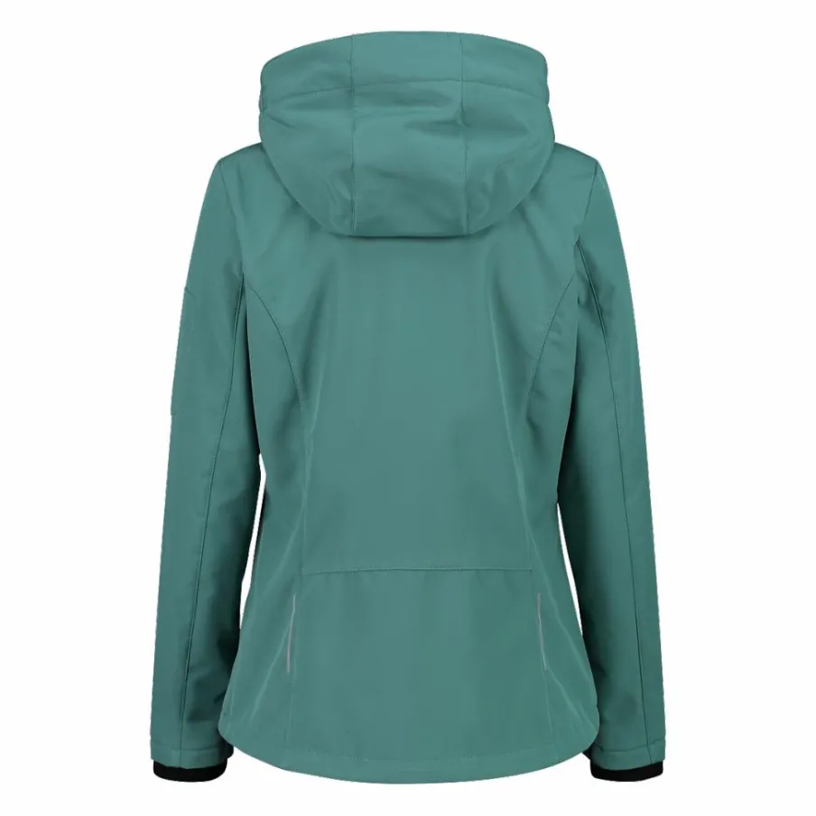 Donna CMP Giacche Trekking|Giacche Softshell^Giacca donna in Softshell con cappuccio staccabile
