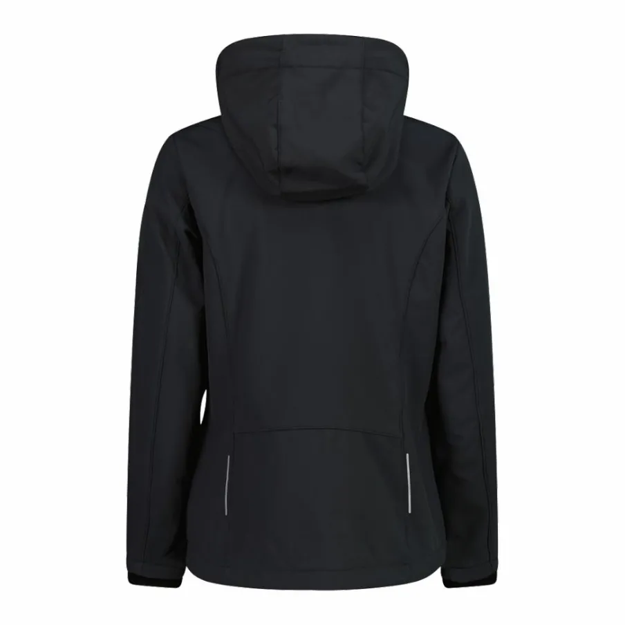 Donna CMP Giacche Trekking|Giacche Softshell^Giacca donna in Softshell con cappuccio staccabile