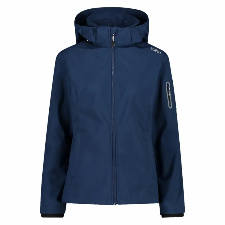 Donna CMP Giacche Trekking|Giacche Softshell^Giacca donna in Softshell con cappuccio staccabile