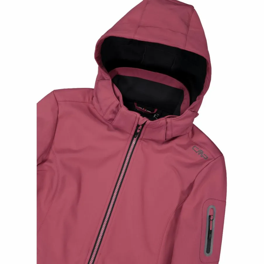 Donna CMP Giacche Trekking|Giacche Softshell^Giacca donna in Softshell con cappuccio staccabile
