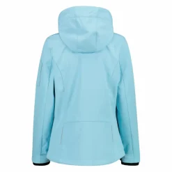 Donna CMP Giacche Trekking|Giacche Softshell^Giacca donna in Softshell con cappuccio staccabile