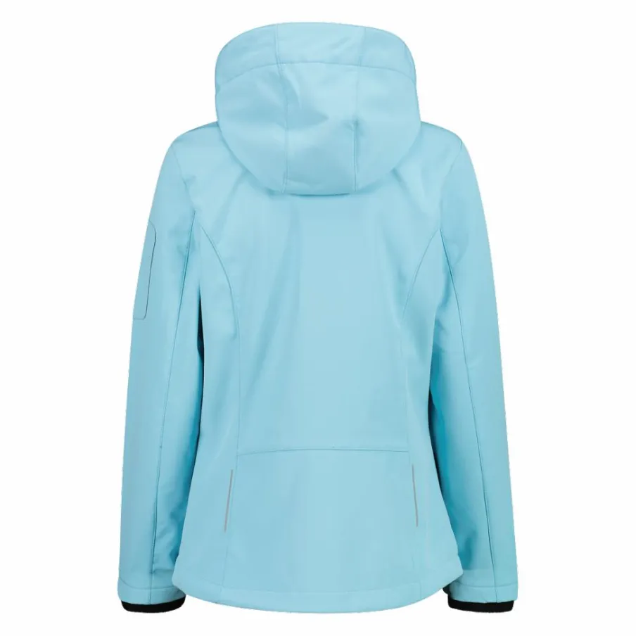 Donna CMP Giacche Trekking|Giacche Softshell^Giacca donna in Softshell con cappuccio staccabile