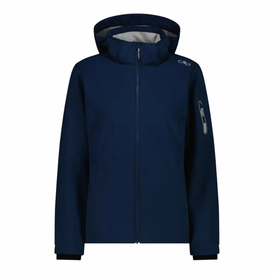Donna CMP Giacche Trekking|Giacche Softshell^Giacca donna in Softshell con cappuccio staccabile