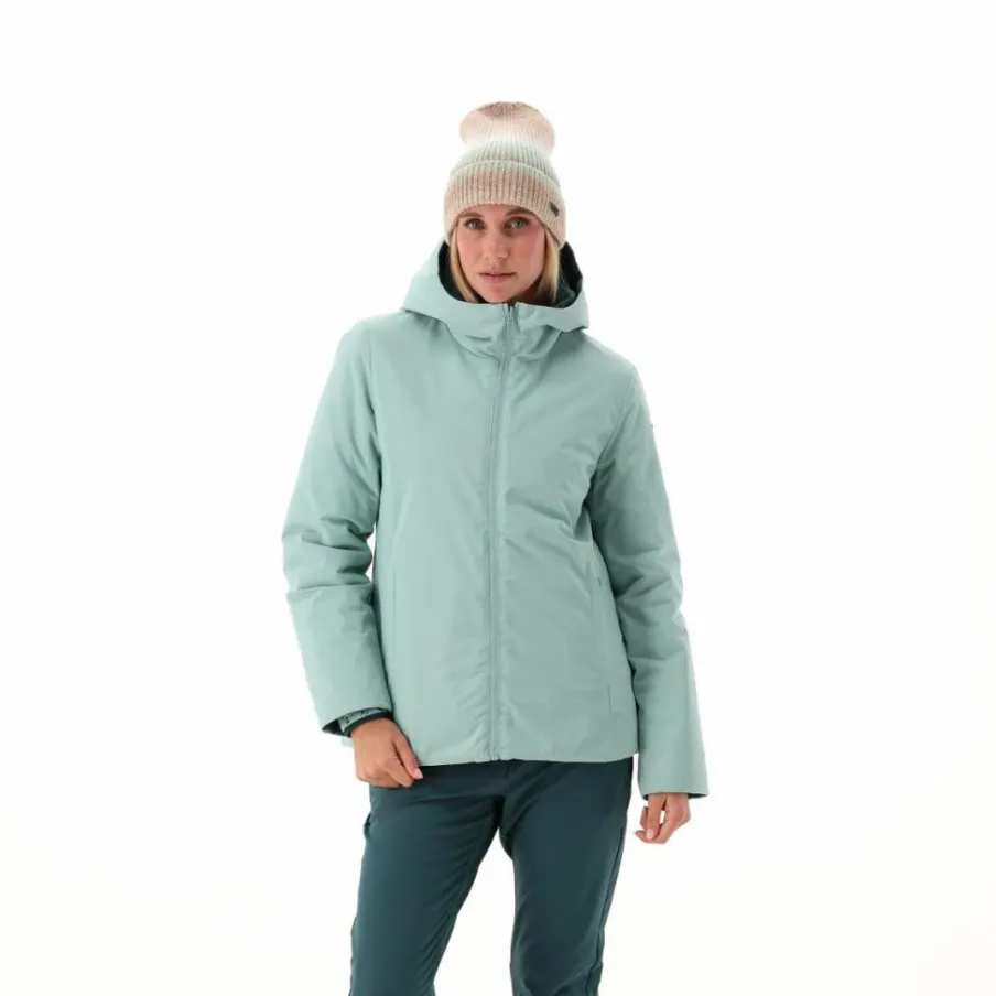 Donna CMP Giacche Imbottite E Piumini|Gusci E Giacche Impermeabili^Giacca double face con cappuccio da donna