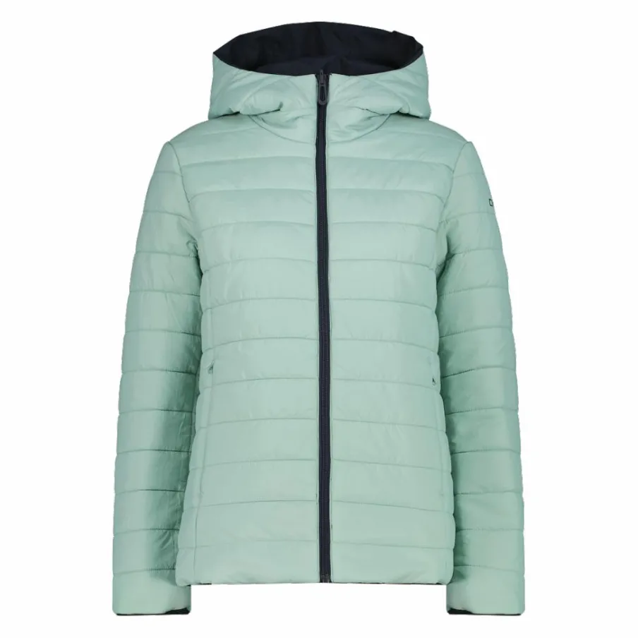 Donna CMP Giacche Imbottite E Piumini|Gusci E Giacche Impermeabili^Giacca double face con cappuccio da donna