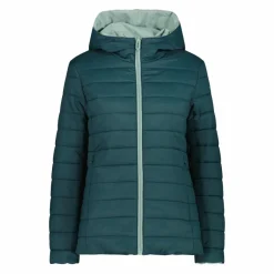 Donna CMP Giacche Imbottite E Piumini|Gusci E Giacche Impermeabili^Giacca double face con cappuccio da donna