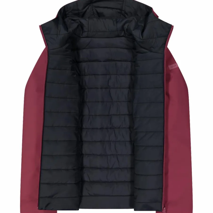 Donna CMP Giacche Imbottite E Piumini|Gusci E Giacche Impermeabili^Giacca double face con cappuccio da donna