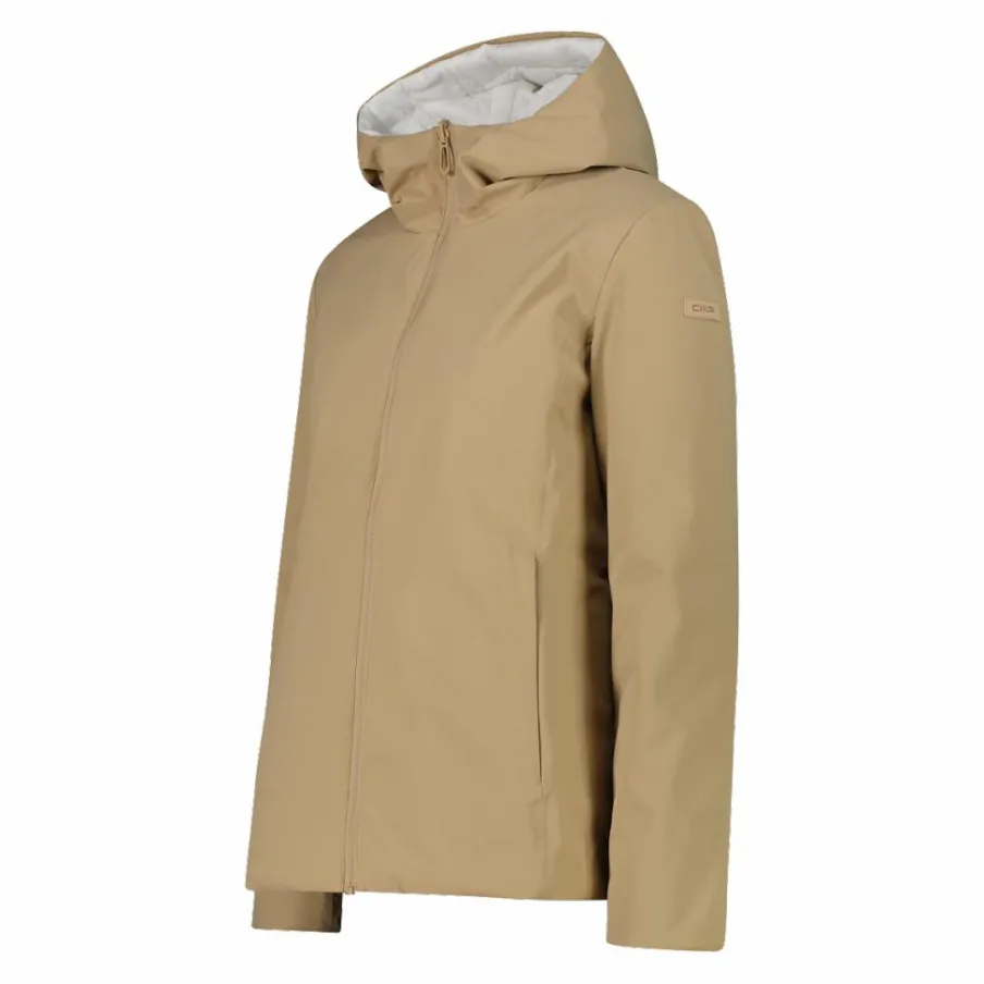 Donna CMP Giacche Imbottite E Piumini|Gusci E Giacche Impermeabili^Giacca double face con cappuccio da donna