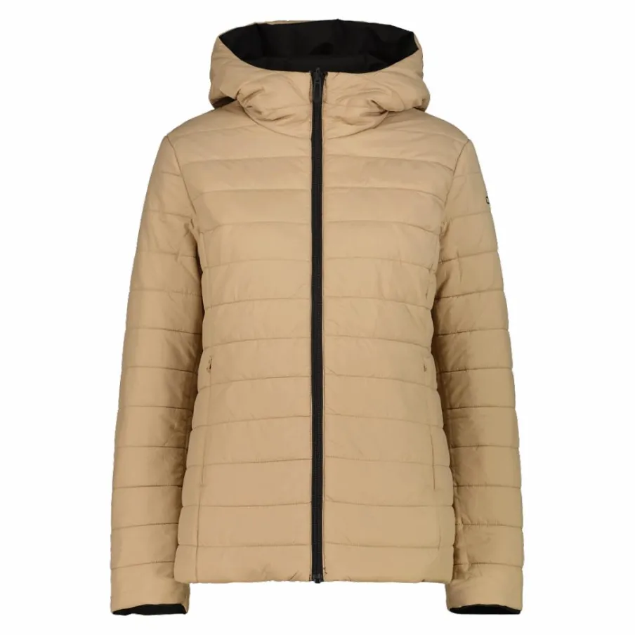 Donna CMP Giacche Imbottite E Piumini|Gusci E Giacche Impermeabili^Giacca double face con cappuccio da donna