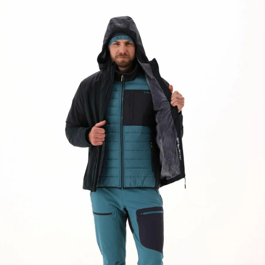 Uomo CMP Giacche Trekking^Giacca HighLoft da uomo con Cappuccio