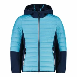 CMP Giacche E Piumini^Giacca ibrida bambina imbottita con cappuccio