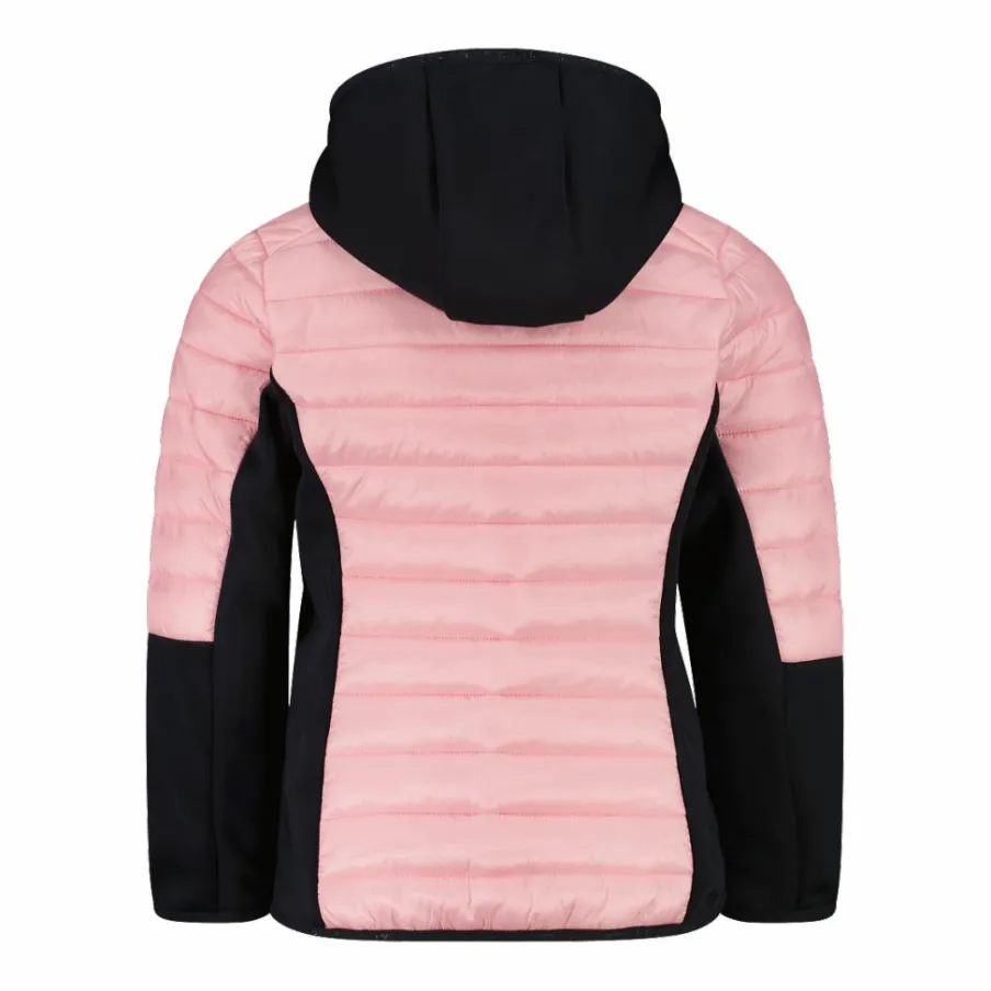 CMP Giacche E Piumini^Giacca ibrida bambina imbottita con cappuccio