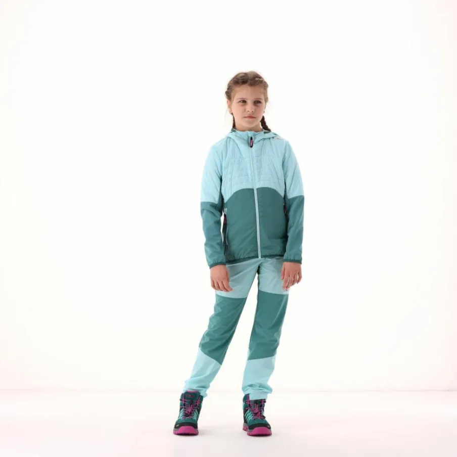 CMP Giacche E Piumini^Giacca ibrida con cappuccio da Bambina