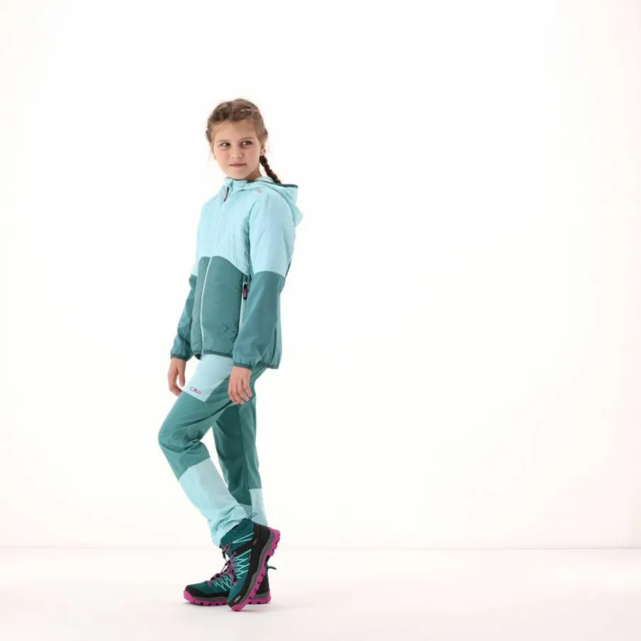 CMP Giacche E Piumini^Giacca ibrida con cappuccio da Bambina