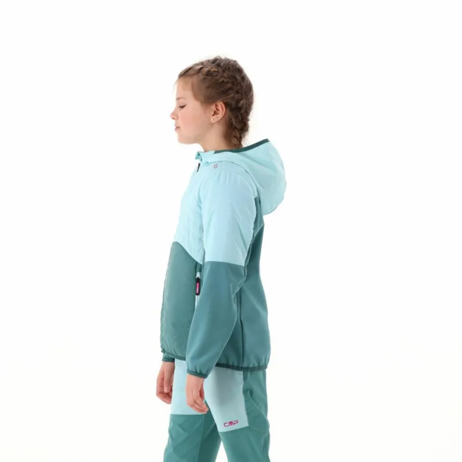 CMP Giacche E Piumini^Giacca ibrida con cappuccio da Bambina