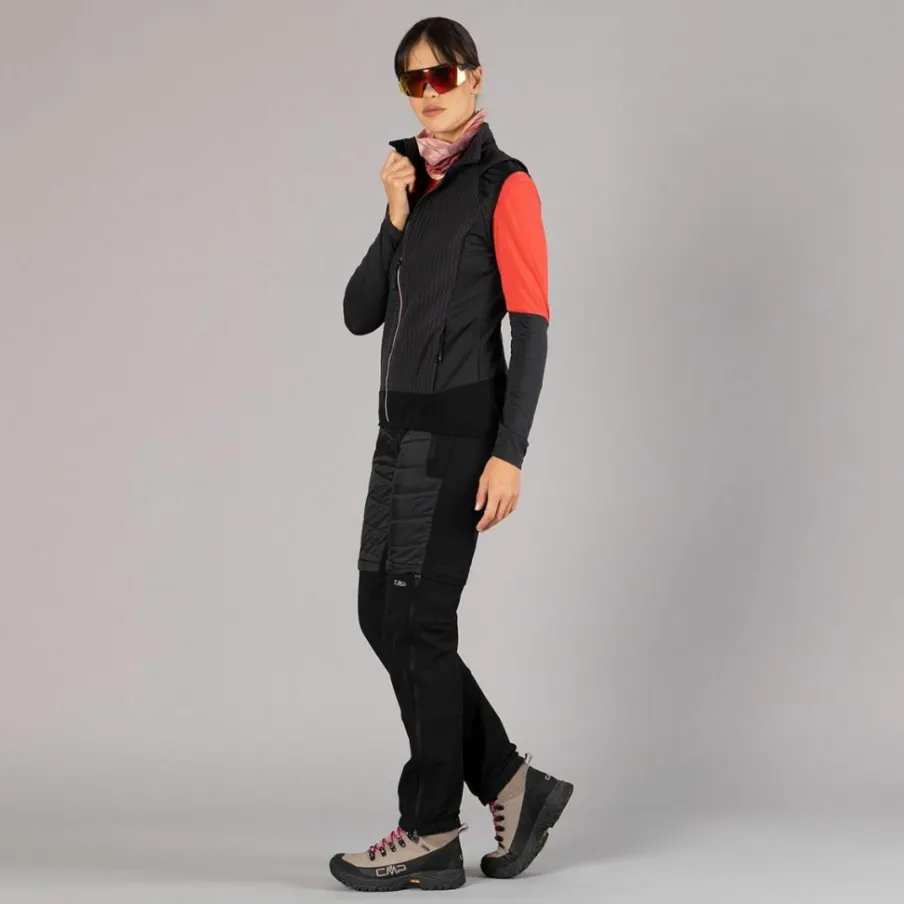 Donna CMP Gilet E Smanicati|Giacche Trekking^Giacca ibrida da donna con maniche removibili
