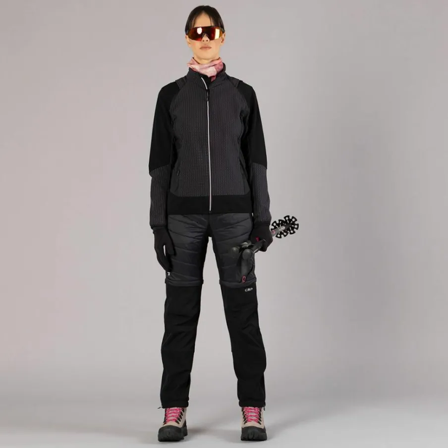 Donna CMP Gilet E Smanicati|Giacche Trekking^Giacca ibrida da donna con maniche removibili