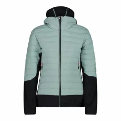 Donna CMP Giacche Imbottite E Piumini|Giacche Trekking^Giacca ibrida donna imbottita Unlimitech con PrimaLoft® Black ThermoPlume con cappuccio