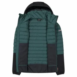 Donna CMP Giacche Imbottite E Piumini|Giacche Trekking^Giacca ibrida donna imbottita Unlimitech con PrimaLoft® Black ThermoPlume con cappuccio