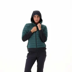 Donna CMP Giacche Imbottite E Piumini|Giacche Trekking^Giacca ibrida donna imbottita Unlimitech con PrimaLoft® Black ThermoPlume con cappuccio