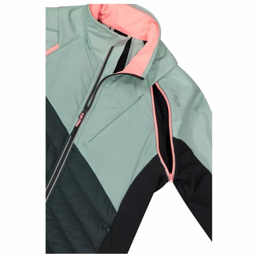 Donna CMP Gilet E Smanicati|Giacche Imbottite E Piumini^Giacca ibrida donna smanicabile