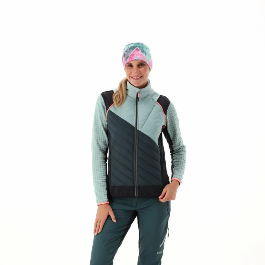 Donna CMP Gilet E Smanicati|Giacche Imbottite E Piumini^Giacca ibrida donna smanicabile