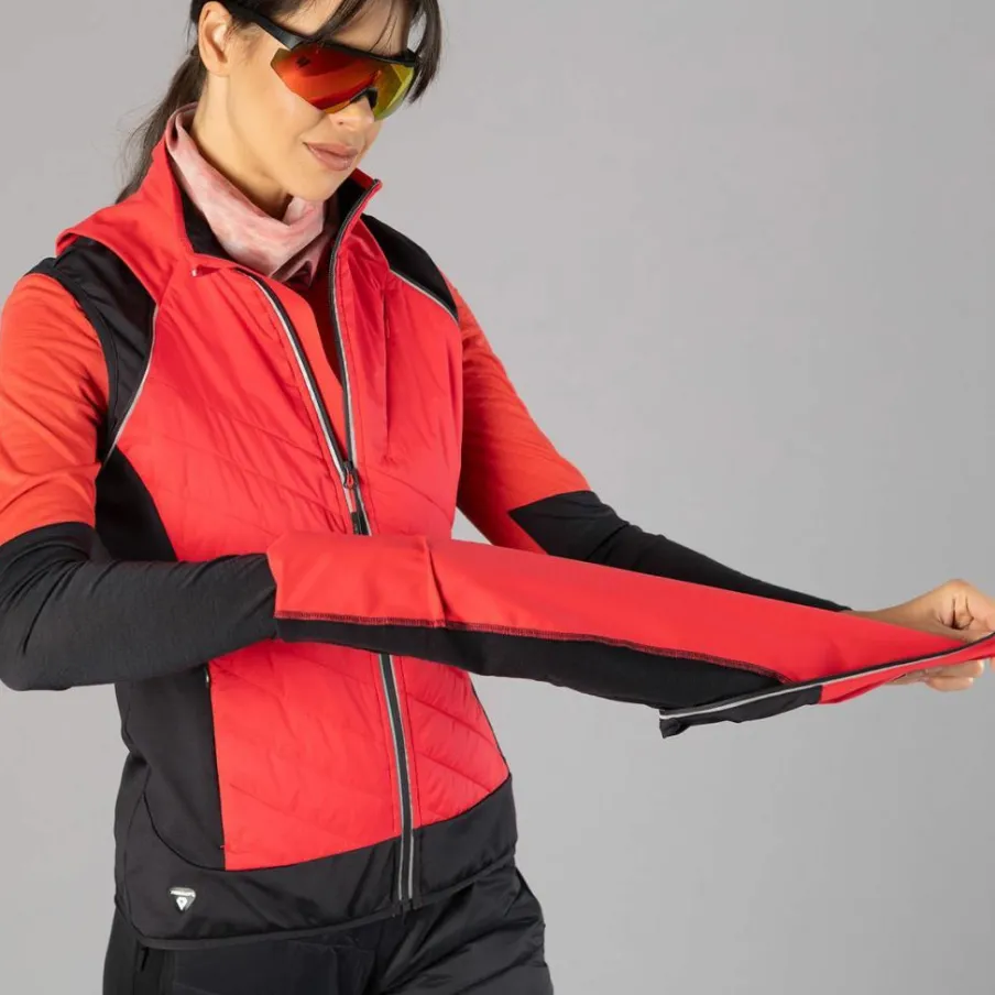 Donna CMP Gilet E Smanicati|Giacche Imbottite E Piumini^Giacca ibrida donna smanicabile