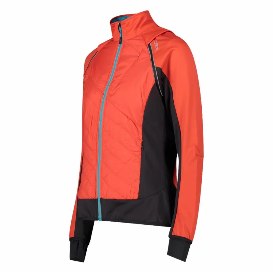 Donna CMP Gilet E Smanicati|Giacche Imbottite E Piumini^Giacca ibrida donna smanicabile