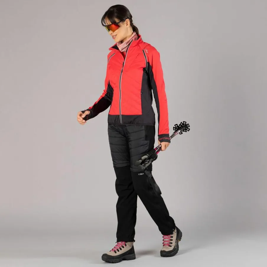 Donna CMP Gilet E Smanicati|Giacche Imbottite E Piumini^Giacca ibrida donna smanicabile